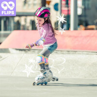 99FLIPS Schoner Set Stars Kinder S/M 7-12 Jahre Magic Silver