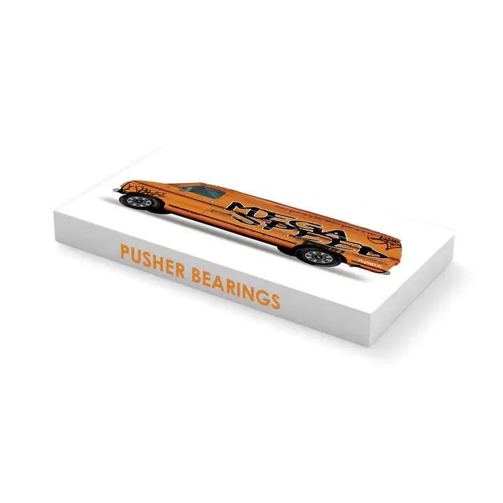 Pusher Bearings mega Speed Abec 9 orange