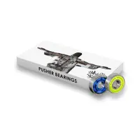 Pusher Bearings Carlos Iqui Pro Abec 9 blau gelb