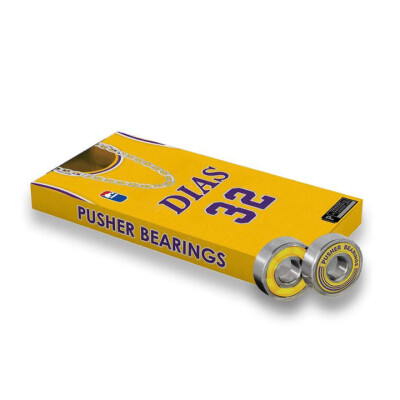 Pusher Bearings Nick Dias Pro Abec 9 gelb