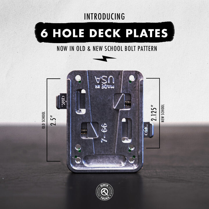 QWIK TRUCKS Qlik Qwik Pack A (1Deck, 2Trucks)