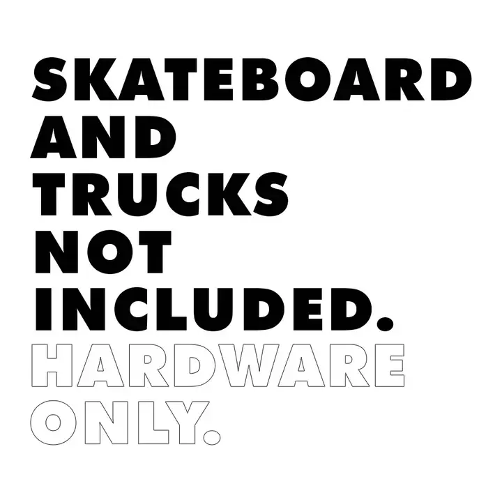 QWIK TRUCKS Qlik Qwik Pack B (2Deck, 1Trucks)