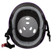 Triple 8 Helmet The Certified Sweatsaver purple glossy