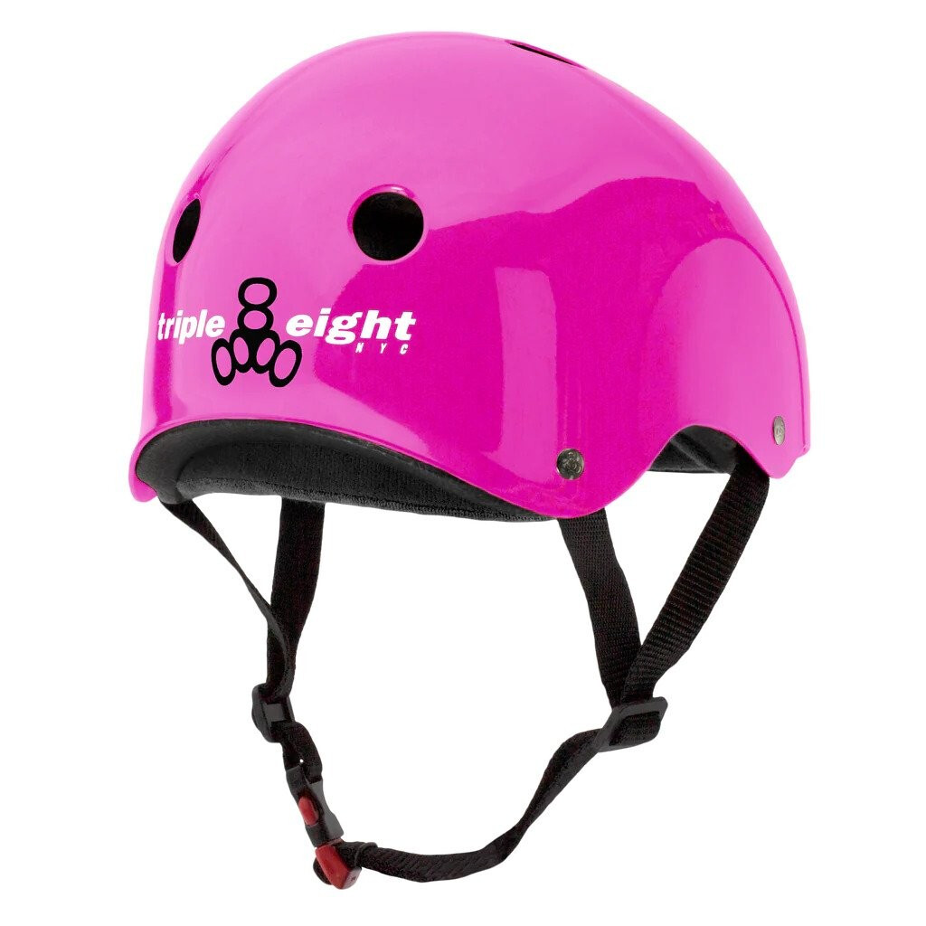 Triple 8 Helmet The Certified Sweatsaver pink glossy