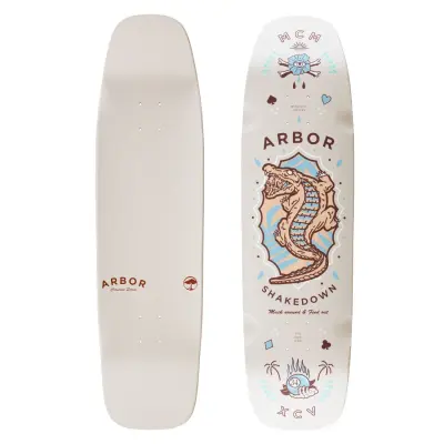 Arbor Deck Hybrid Shakedown Deathroll 34" x 9" WB15.625"