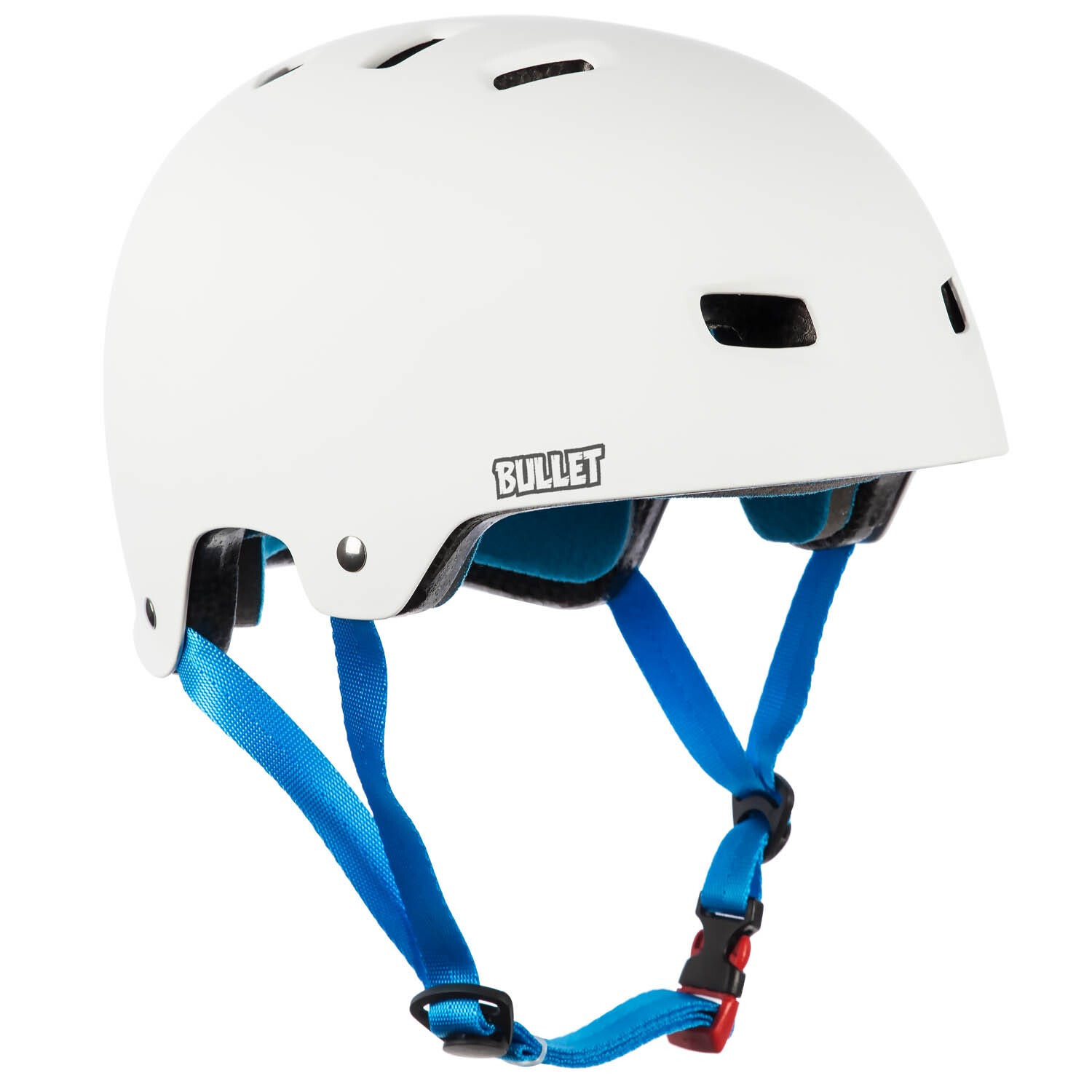 Bullet x Santa Cruz Helmet Screaming Hand Matt White