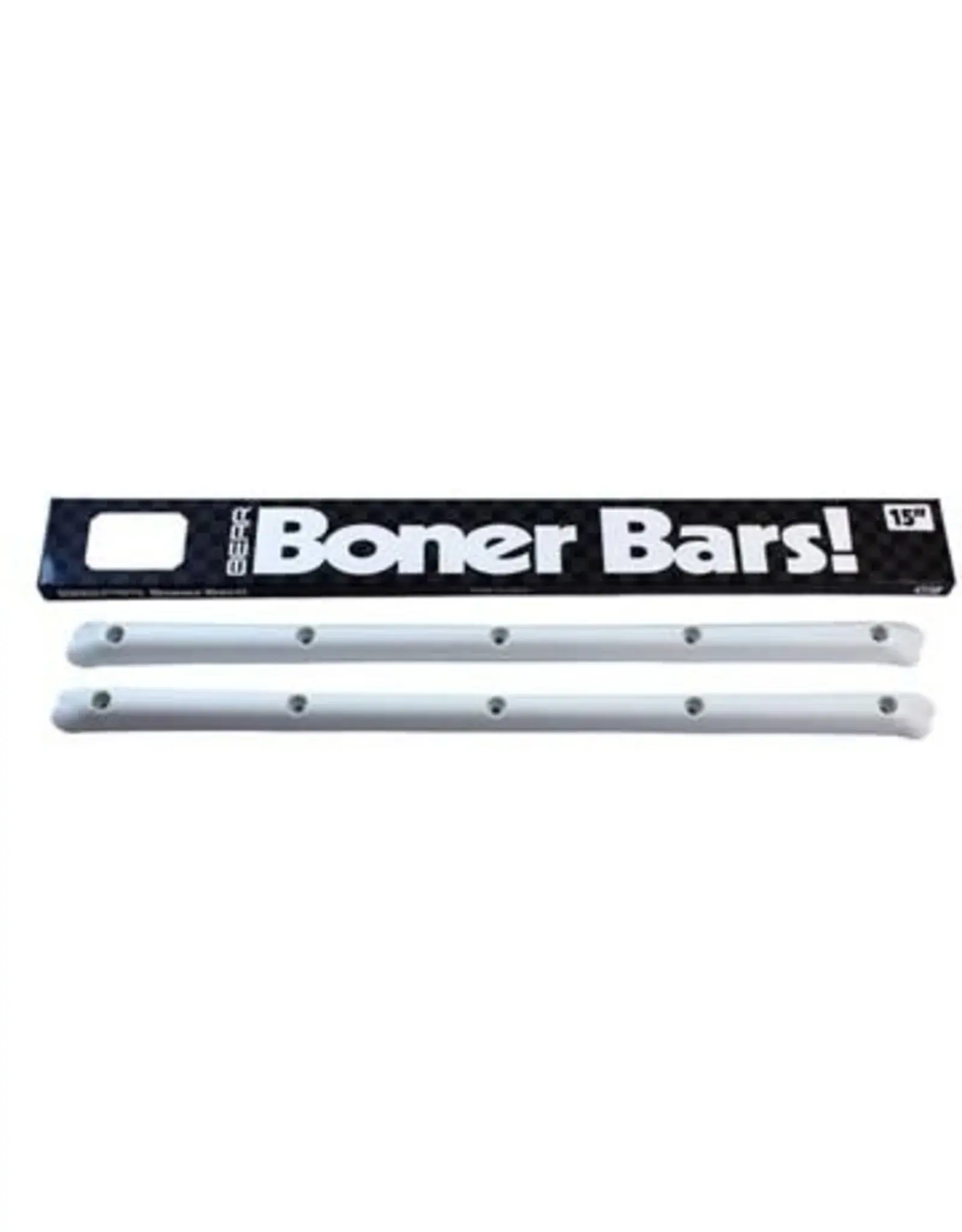 Bear Boner Bars Rail Guards White