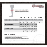 187 KILLER PADS Knee Gaskets black