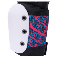 Pro-Tec Street Gear Adult 3-Pack Pad Set Santa Cruz SE Black / White / Pink