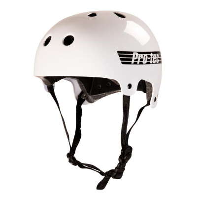 Pro-Tec Helmet Old School Cert Gloss White