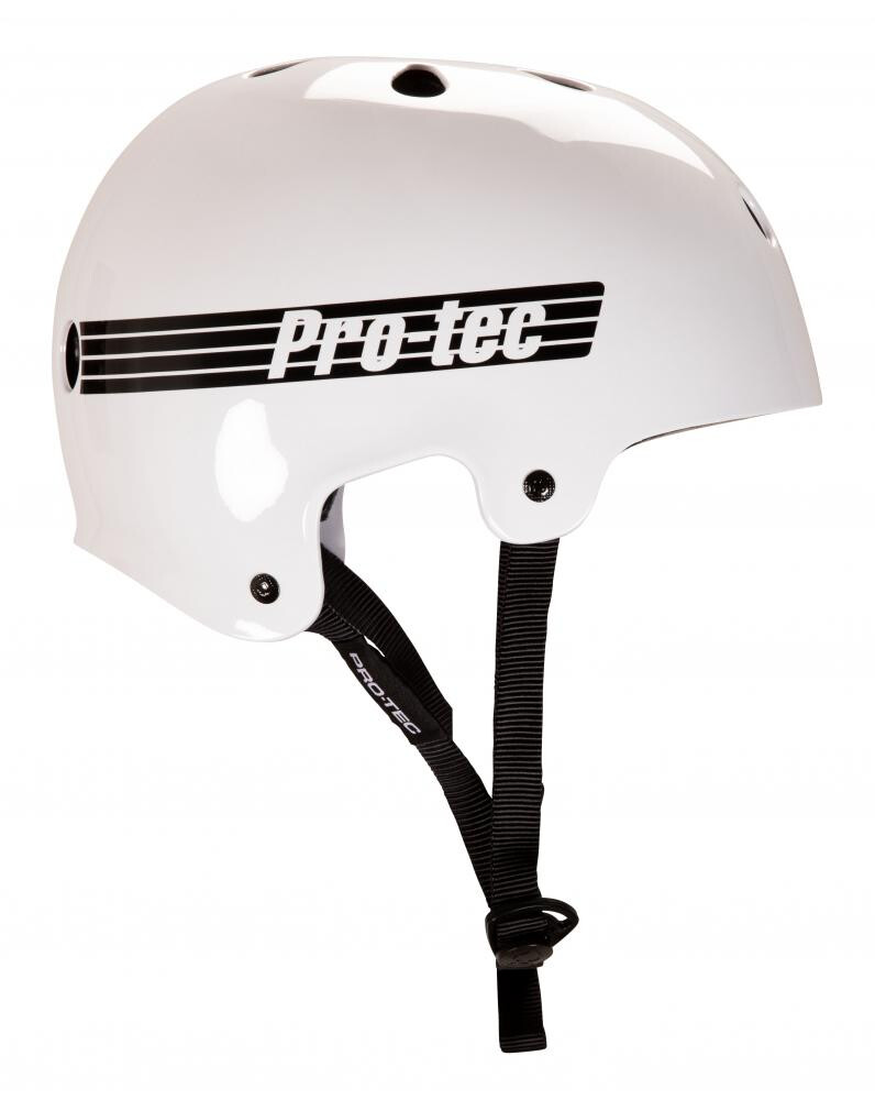 Pro-Tec Helmet Old School Cert Gloss White