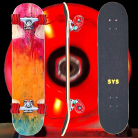 SkaReCo Complete Skateboard Beginner Pop Junior...