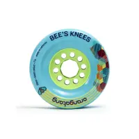 Orangatang Wheels Bees Knees 90mm 77a - blue