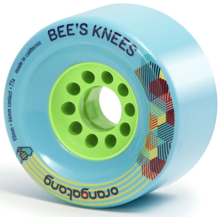 Orangatang Wheels Bees Knees 90mm 77a - blue