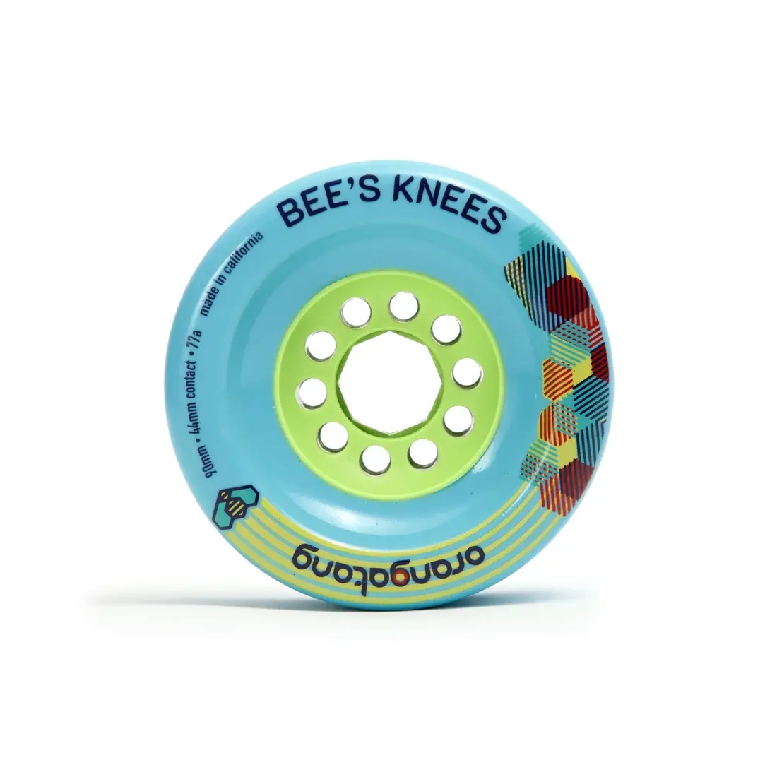 Orangatang Wheels Bees Knees 90mm 77a - blue
