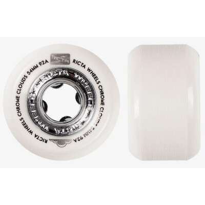 Ricta Wheels Chrome Clouds 54mm/92A white