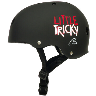 Triple 8 Helm Little Tricky V2 Kinder schwarz Juniors XS (50-56cm)