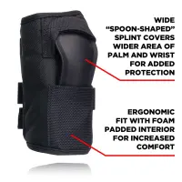 187 KILLER PADS Wrist Guards Pro Black M