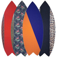 SubVert B-Board handmade Balanceboard Fisch 93 x 36 cm...