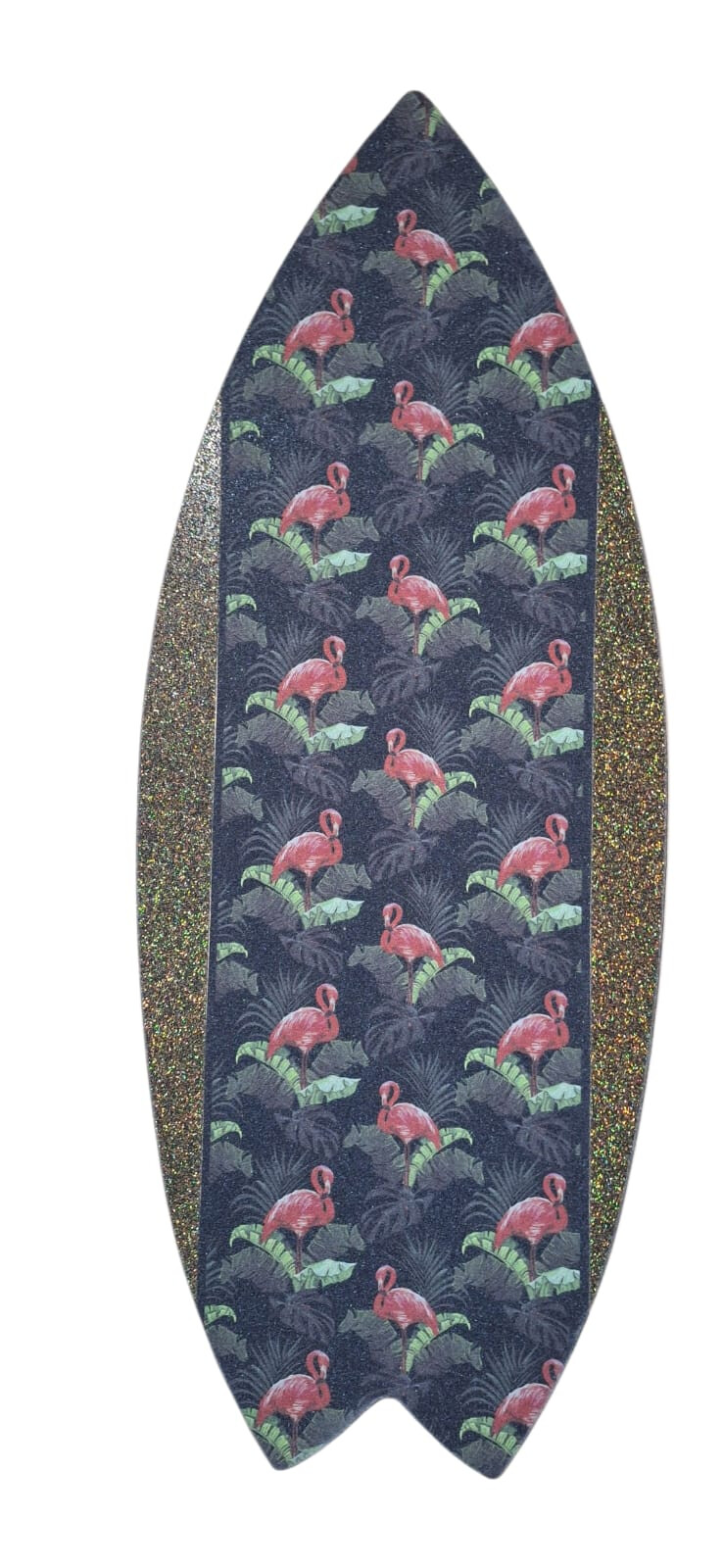 SubVert B-Board handmade Balanceboard Fisch 93 x 36 cm ANY Griptape color