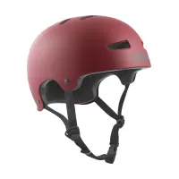 TSG Helmet Evolution Solid Colors - satin oxblood