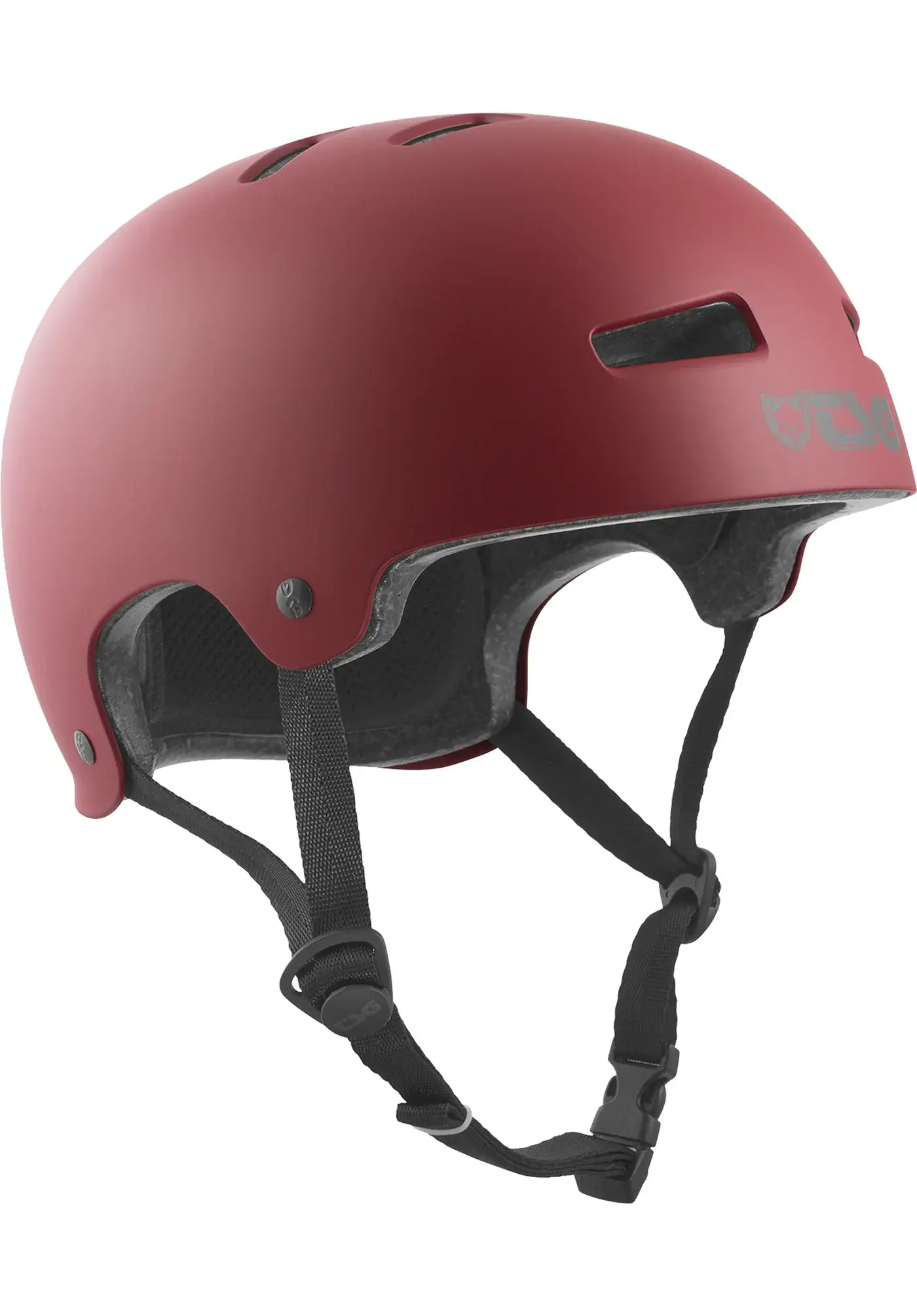 TSG Helmet Evolution Solid Colors - satin oxblood