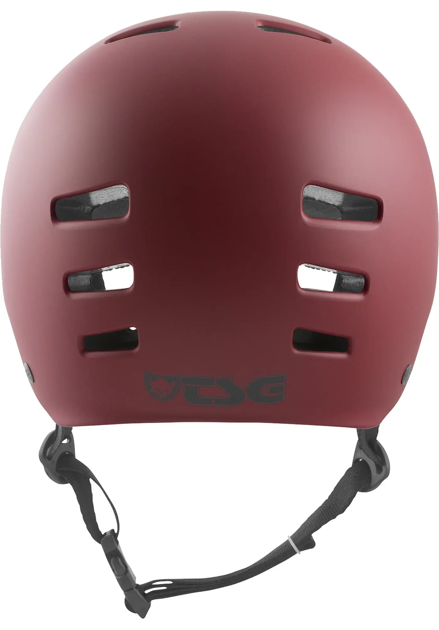 TSG Helmet Evolution Solid Colors - satin oxblood