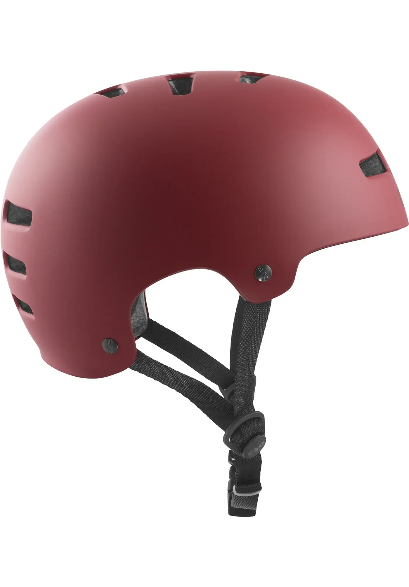 TSG Helmet Evolution Solid Colors - satin oxblood