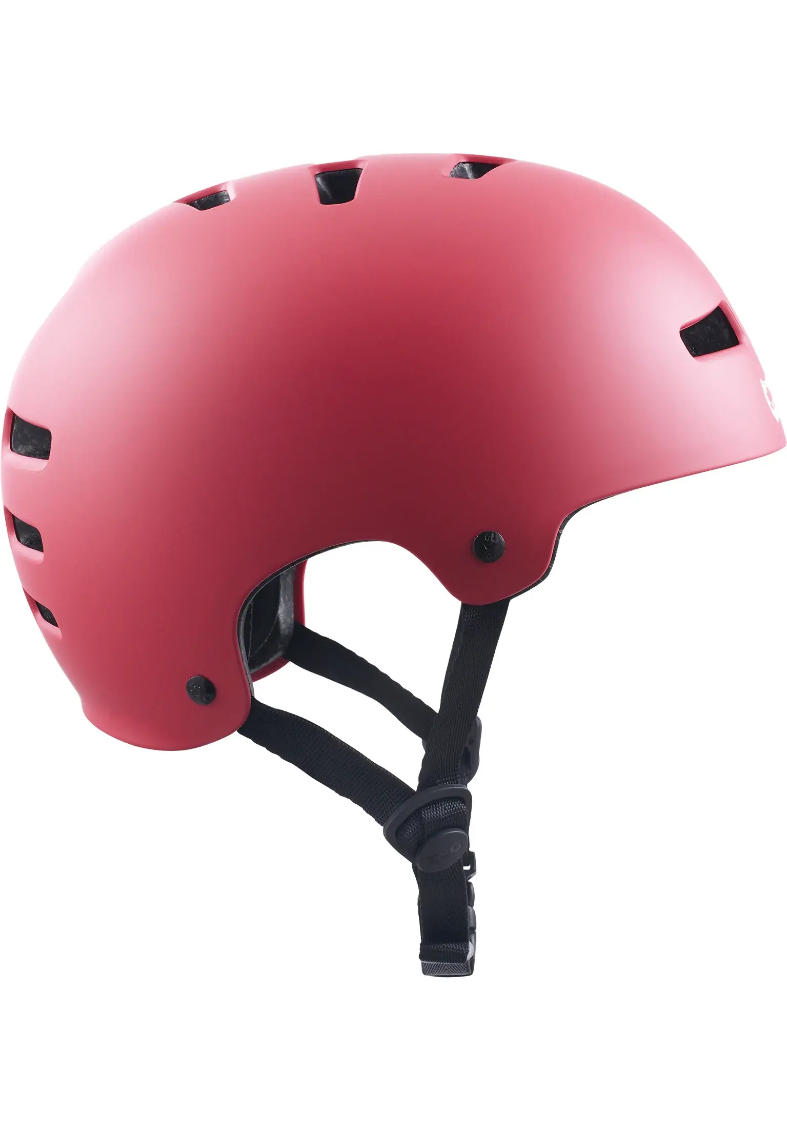 TSG Helmet Evolution Solid Colors - satin gentle red