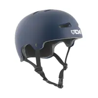 TSG Helmet Evolution Solid Colors - satin blue