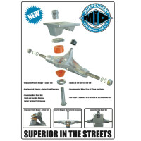 Independent Truck MID 149 silver polished 8,50"