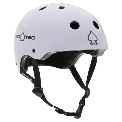 Pro-Tec Helmet Classic Certified Gloss White