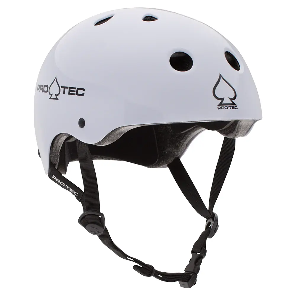 Pro-Tec Helmet Classic Certified Gloss White