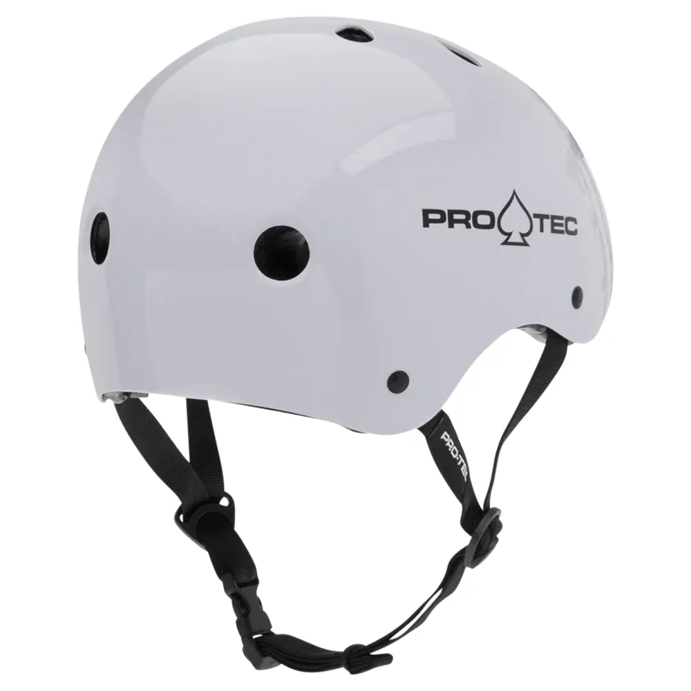 Pro-Tec Helmet Classic Certified Gloss White