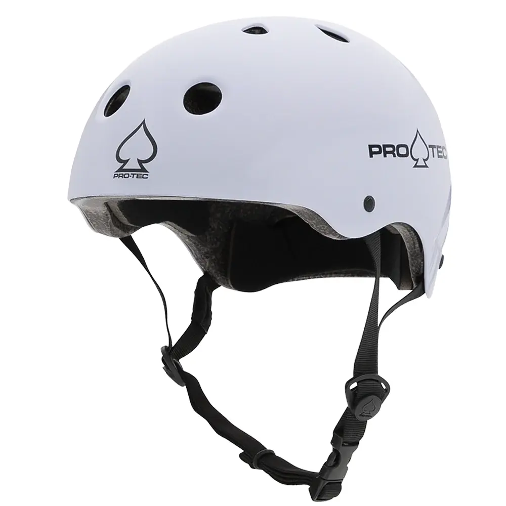 Pro-Tec Helmet Classic Certified Gloss White