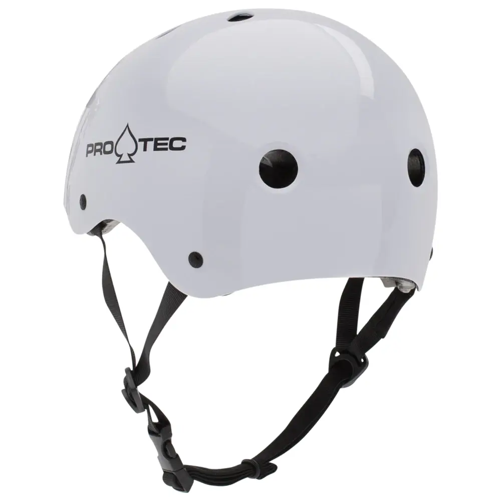 Pro-Tec Helmet Classic Certified Gloss White