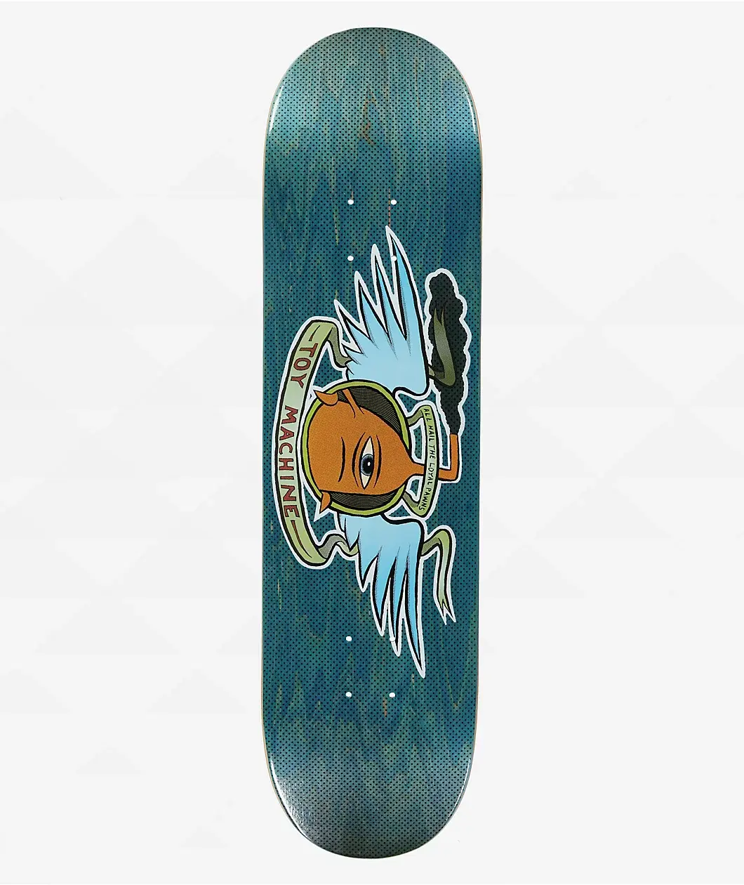 Toy Machine Deck All Hail 8.25" x 31.88" WB14.25" blue
