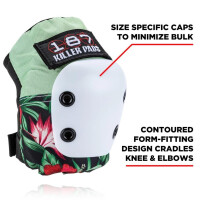187 KILLER PADS Pad Set Six Pack Hibiscus
