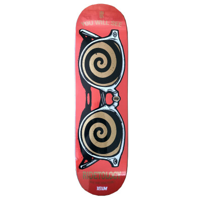 Telum Deck Ridetology You will See 8.5" red