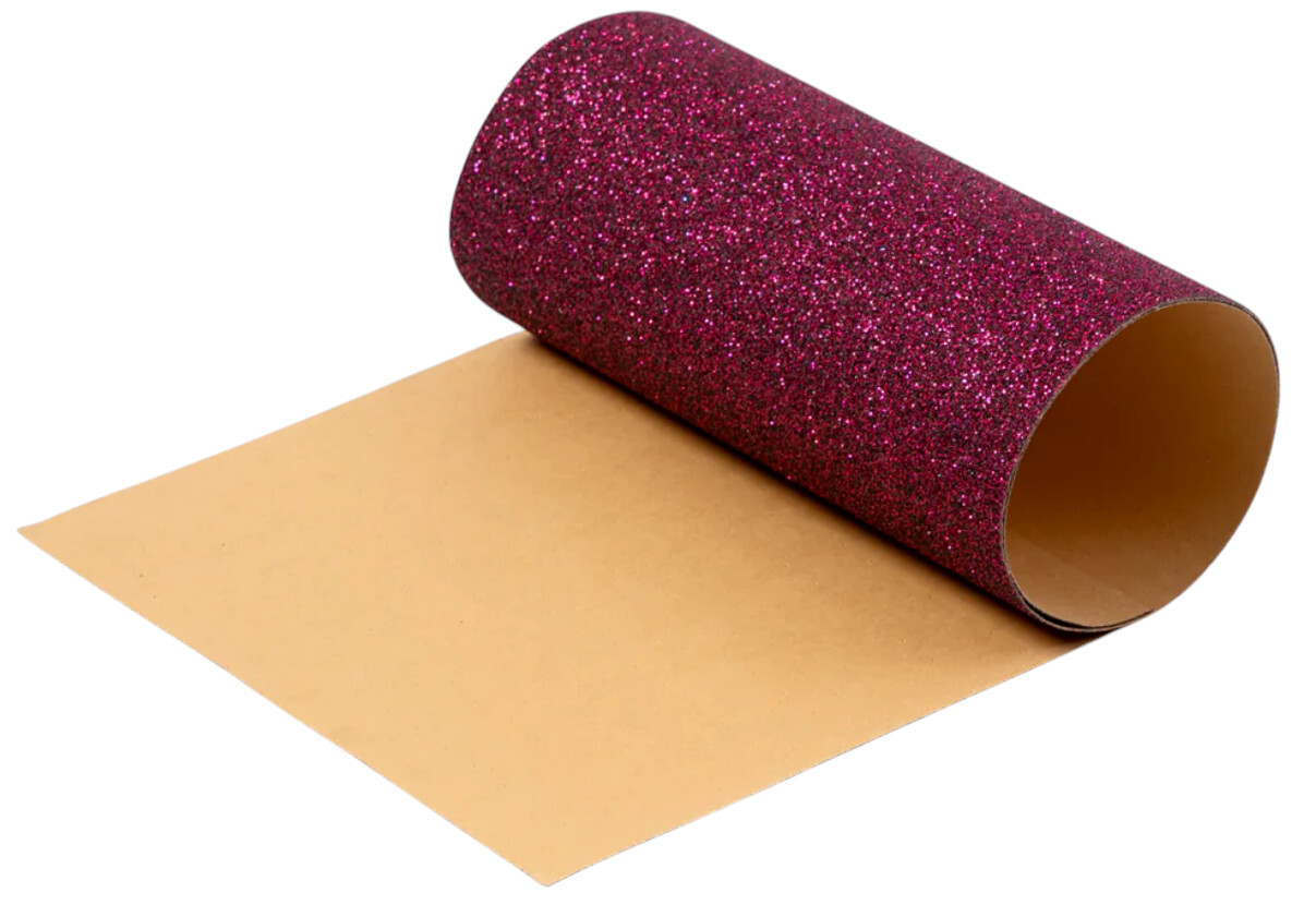 Zupply Griptape sheet 9" x 33" glitter red