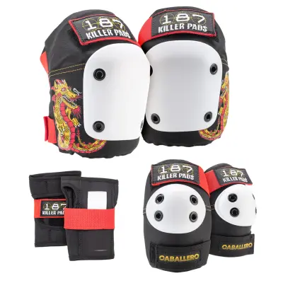 187 KILLER PADS Pad Set Six Pack Adult Caballero