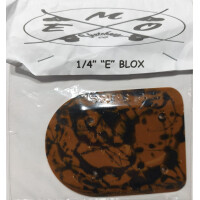 EMO Riserpad 1/4 "E" Blox schwarz/Braun