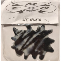 EMO Riserpad 1/4 Splats Schwarz/Weiß
