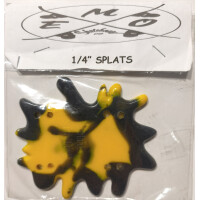 EMO Riserpad 1/4 Splats gelb/schwarz