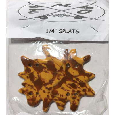 EMO Riserpad 1/4 Splats brown/yellow