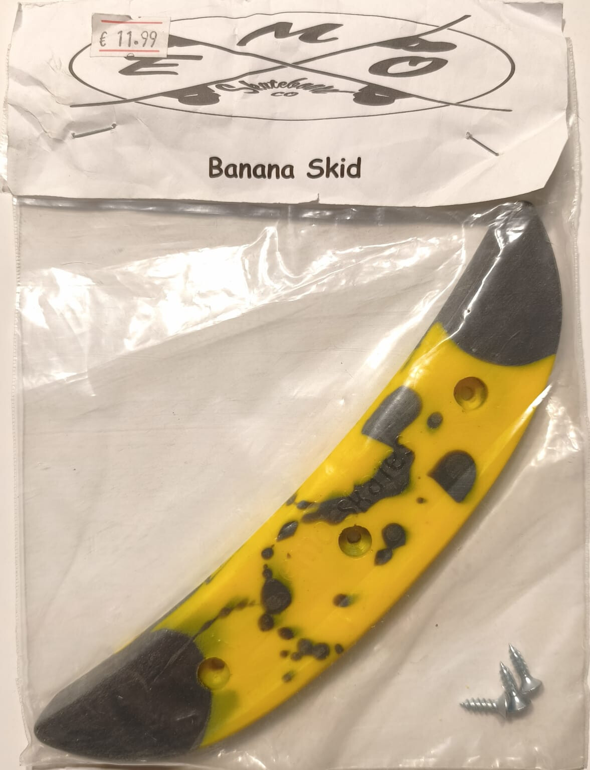 Emo Bone Banana skid schwarz/gelb