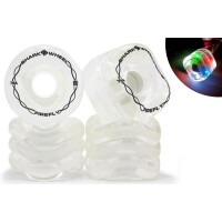 SHARK WHEEL Firefly 60mm, 78a  - Transparent white with...