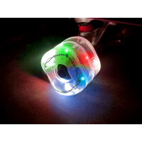 SHARK WHEEL Firefly 60mm, 78a  - Transparent white with...