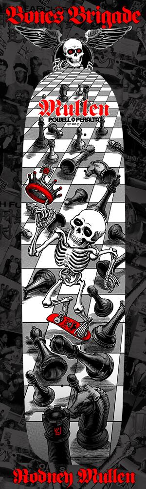 Powell-Peralta Deck Series17 Rodney Mullen Limited Edition 27.625" x 7,4" WB12.625" white