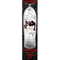 Powell-Peralta Deck Series17 Lance Mountain Limited Edition 30" x 9.9" WB14.5" white